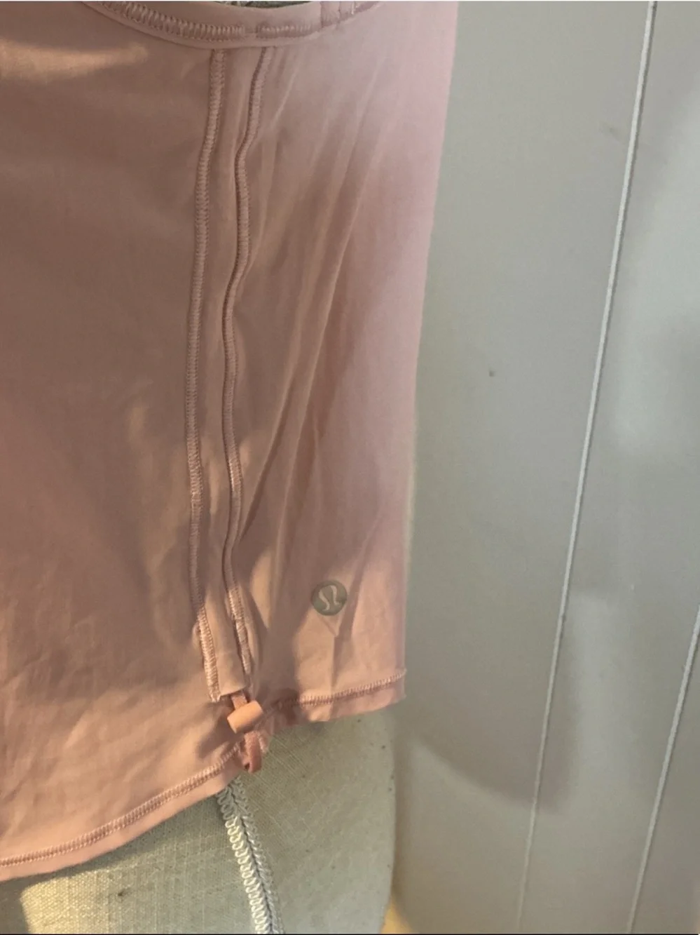 lululemon athletica Light Pink Sleeveless Athletic Tank